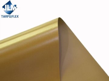Water Resistant Tarpaulin Materials Fabrics 0.70mm Thickness For Sunshade