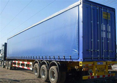 Stand Tear Waterproof PVC Tarpaulin Side Curtain For Freight Cars Pantone Color