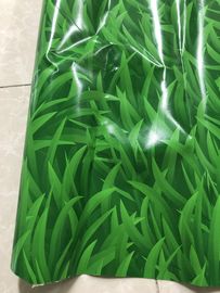 Wall Fence Imitate Green Plants 360gsm PVC Tarpaulin